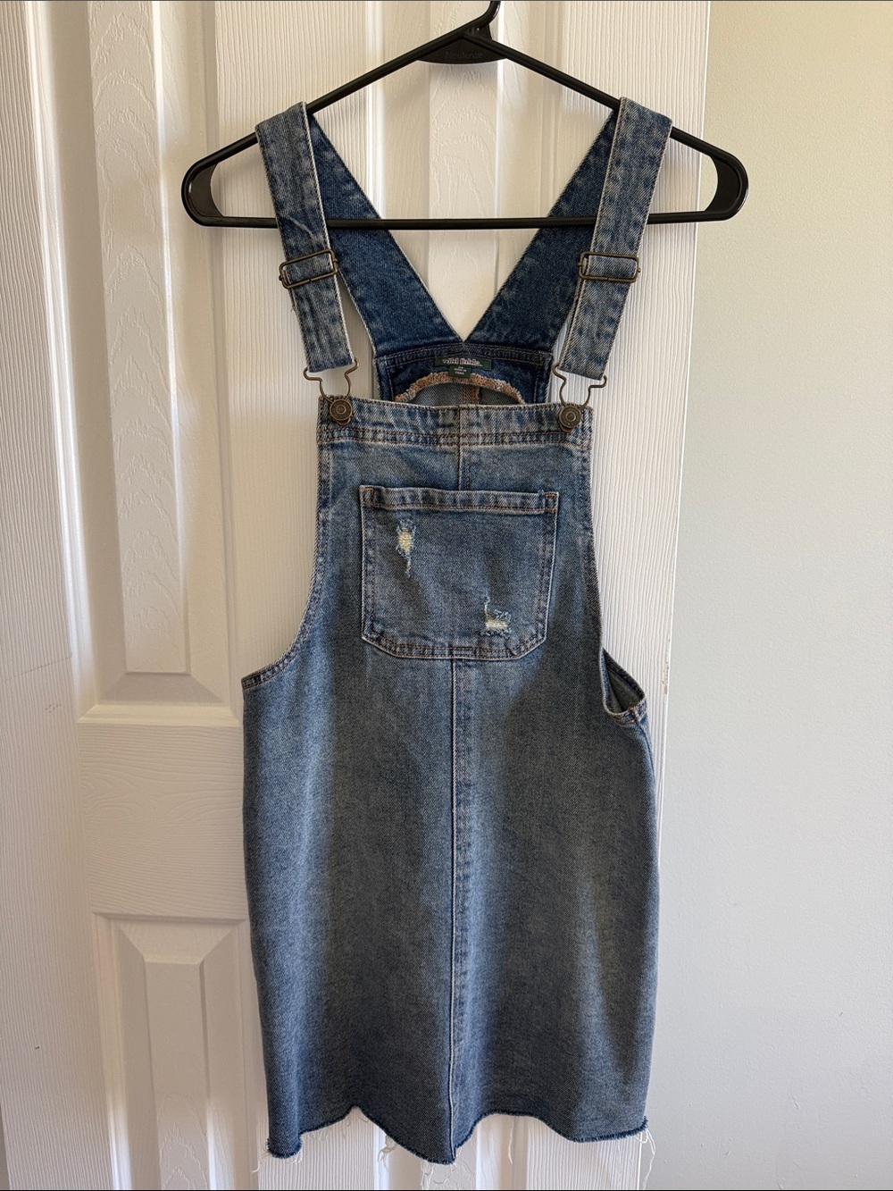 Denim Overall Jean Dress